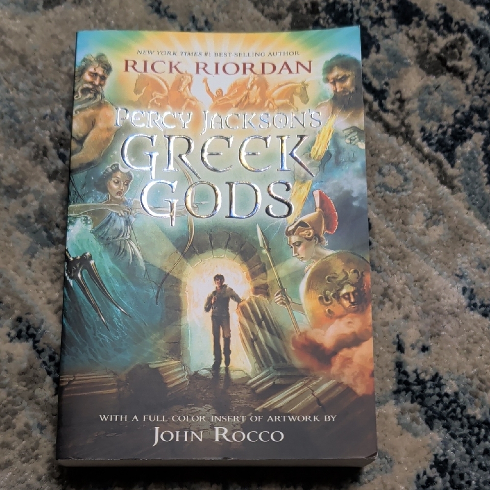Disney Percy Jackson's Greek Gods Book - Multicolor